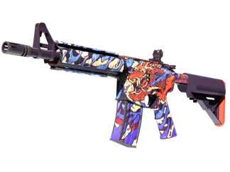 StatTrak™ M4A4 | 龍王 (Dragon King) (Minimal Wear)