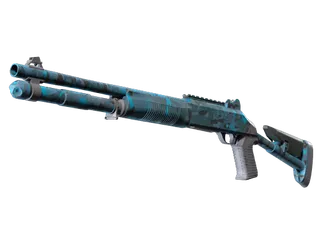 Souvenir XM1014 | VariCamo Blue (Factory New)